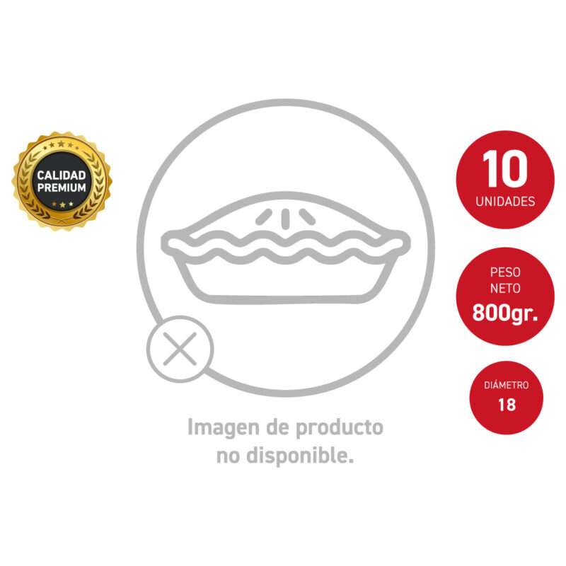 Tapas pascualina criolla premium x 10