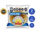 Tapas pascualina hojaldre premium x 2