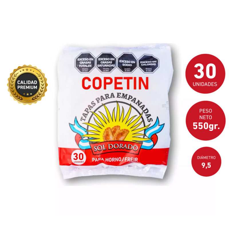 Tapas empanadas copetin premium x 30