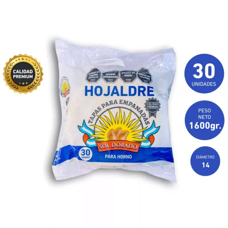 Tapas empanadas hojaldre premium x 30